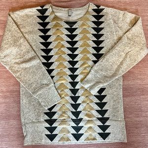 J Crew Printed Sweatshirt